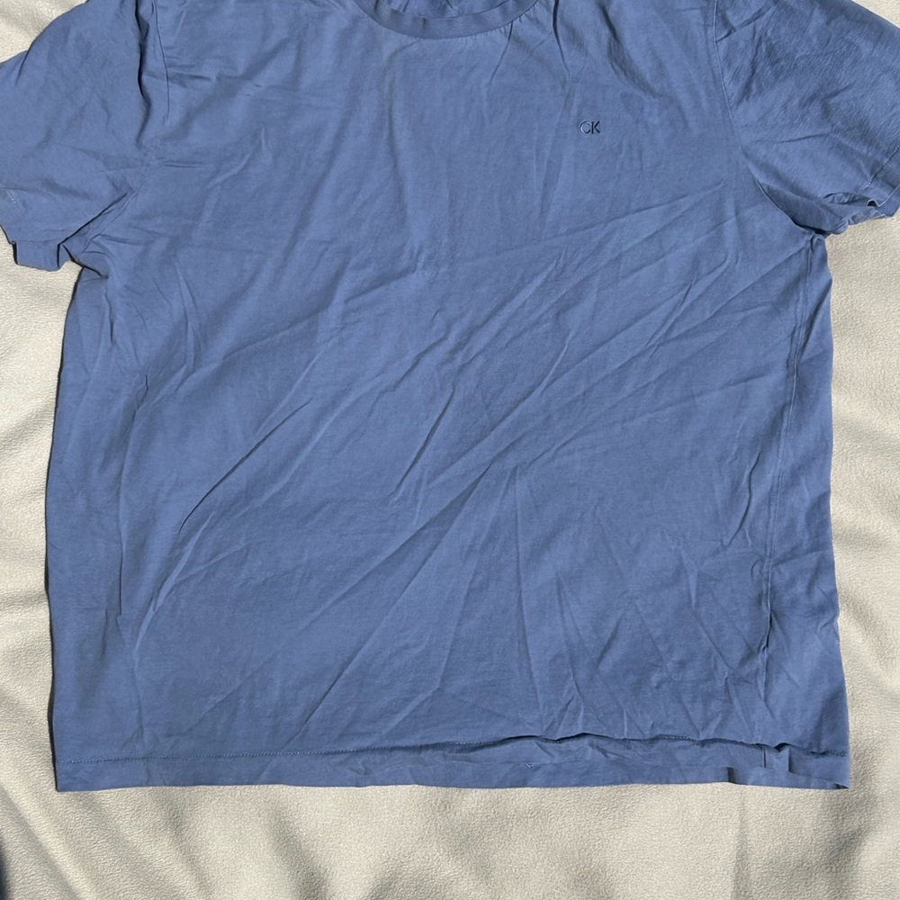 Calvin Klein Blue Short Sleeve Tee